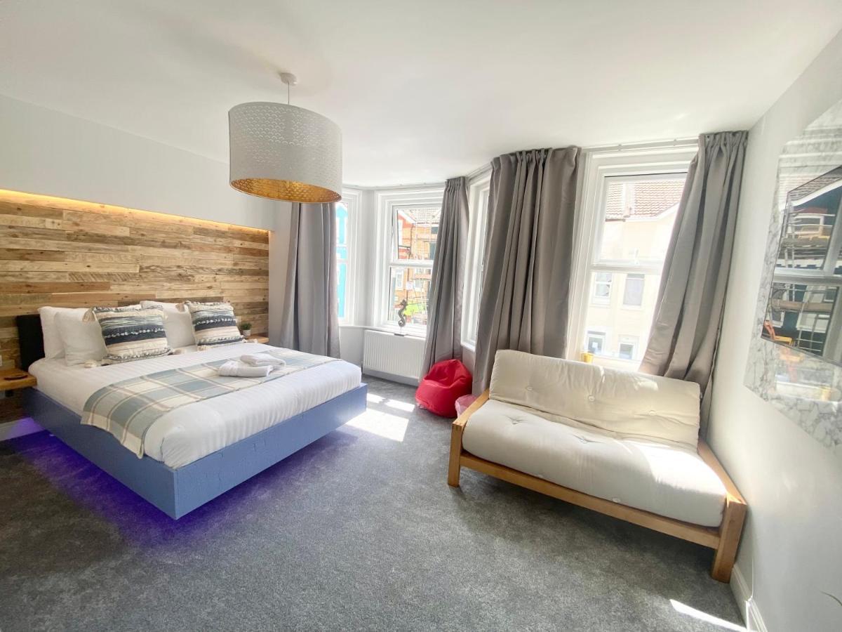 Cloud9 Guest House - By Coastline Retreats - Newly Renovated, Beautiful Ensuite Rooms Near Seafront In Town Centre, Netflix, Superfast Wifi, Communal Kitchen Bournemouth Eksteriør bilde